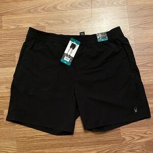 Spyder Active Black Shorts Men’s XL